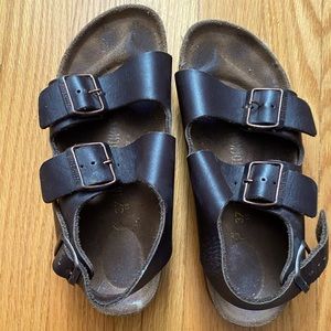 Birkenstock Milano size 37 Brown leather